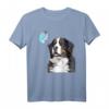 Berner Sennenhund Schmetterling T-Shirt – Süßes Hundemotiv für Hundeliebhaber, Damen & Herren, Perfektes Geschenk für Berner Sennenhund Fans
