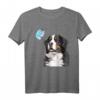 Berner Sennenhund Schmetterling T-Shirt – Süßes Hundemotiv für Hundeliebhaber, Damen & Herren, Perfektes Geschenk für Berner Sennenhund Fans