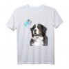 Berner Sennenhund Schmetterling T-Shirt – Süßes Hundemotiv für Hundeliebhaber, Damen & Herren, Perfektes Geschenk für Berner Sennenhund Fans