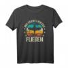Mir Reichts Ich Geh Fliegen - Lustiges Flugzeug Pilot T-Shirt für Berufspiloten, Hobbypiloten und Modellflugfans