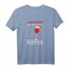 Lustiges Krankenschwester T-Shirt mit Spruch - Perfektes Weihnachts- und Geburtstagsgeschenk für Pflegekräfte, die gerne Alkohol trinken