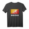 Bhutanisches Flaggenhemd | Kulturelles Bhutan T-Shirt für Männer und Frauen – Perfektes Geschenk aus Thimphu