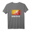 Bhutanisches Flaggenhemd | Kulturelles Bhutan T-Shirt für Männer und Frauen – Perfektes Geschenk aus Thimphu