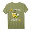 Bienen Honig Imker - Lustiges Optimismus umgedreht Sumsi mit Po T-Shirt für Bienen- und Honigliebhaber, Imker & Naturfreunde