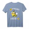 Bienen Honig Imker - Lustiges Optimismus umgedreht Sumsi mit Po T-Shirt für Bienen- und Honigliebhaber, Imker & Naturfreunde