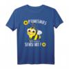 Bienen Honig Imker - Lustiges Optimismus umgedreht Sumsi mit Po T-Shirt für Bienen- und Honigliebhaber, Imker & Naturfreunde