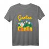 Vintage Gartenchefin T-Shirt mit Blumenwiese und Bienen - Perfekt für Hobbygärtnerinnen und Pflanzenliebhaberinnen im Frühling und Sommer