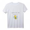 Damen Optimismus Heißt Umgedreht HapKoala T-Shirt mit V-Ausschnitt – Lustiges Bienen- und Imker Motiv für Honigliebhaber