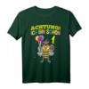 Achtung Ich Bin Schon 1 Tier Geburtstag Biene T-Shirt – Lustiges Kindergeburtstags-Shirt mit Tiermotiv, klassisch geschnitten