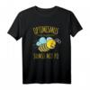 Lustiges Imker T-Shirt mit Sumsi und Po - Humorvolles Geschenk für Zeidler, Honigliebhaber & Bienenfreunde