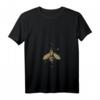 Entomologie Insekten Geschenk - Biene T-Shirt mit V-Ausschnitt für Entomologen & Insektenfans, perfekt für Geburtstage & Weihnachten