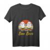 Damen Vintage Boo Bienen Halloween – Lustiges Vintage Bienen Kostüm mit V-Ausschnitt für Halloween-Partys