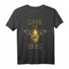 Rettet die Bienen Save the Bees T-Shirt – Unterstütze den Bienen- und Umweltschutz mit diesem Statement-Shirt für Aktivisten und Naturschützer