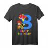 Kinder 8 Jahre Geburtstag T-Shirt mit Biene - Süßes Geschenk für Jungen und Mädchen