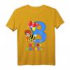 Kinder 8 Jahre Geburtstag T-Shirt mit Biene - Süßes Geschenk für Jungen und Mädchen
