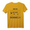 Bin im Garten mit den Hummeln bummeln - Lustiges Hobbygärtner & Imker T-Shirt für Gartenfreunde und Naturliebhaber