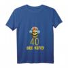 Damen Imker T-Shirt mit Biene, Honig, Hummeln & 'Bee Happy' - Perfekt zum Geburtstag & für Bienenliebhaber ab 40 Jahre