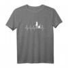 Lustiges Imkerin Biene Herzschlag T-Shirt für Frauen - Perfektes Geschenk für Imkerinnen, Bienenfreunde & Anfänger