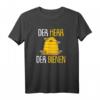 Herr Der Bienen Biene Honig Zubehör T-Shirt – Lustiges Imkerei Motiv, ideales Geschenk zum Geburtstag und Weihnachten für Imker
