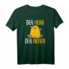 Herr Der Bienen Biene Honig Zubehör T-Shirt – Lustiges Imkerei Motiv, ideales Geschenk zum Geburtstag und Weihnachten für Imker