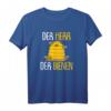 Herr Der Bienen Biene Honig Zubehör T-Shirt – Lustiges Imkerei Motiv, ideales Geschenk zum Geburtstag und Weihnachten für Imker