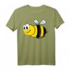 40 Geburtstag T-Shirt mit Biene, Bienenschwarm, Honig & Blumen – Perfektes Geschenk für Imker, Natur- und Blumenliebhaber, Weihnachten & Frühling