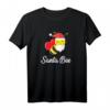 Lustiges Weihnachtsmann Biene Imker Honig Weihnachten T-Shirt – Perfektes Geschenk für Honigliebhaber, Imker und Bienenfreunde zu Weihnachten