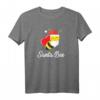Lustiges Weihnachtsmann Biene Imker Honig Weihnachten T-Shirt – Perfektes Geschenk für Honigliebhaber, Imker und Bienenfreunde zu Weihnachten