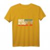 Damen BEE KIND Retro Imker T-Shirt - Witziges Bienen Wortspiel für Honigliebhaber und Imker, perfektes Geschenk zu Weihnachten, Vatertag & Geburtstag