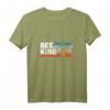 Damen BEE KIND Retro Imker T-Shirt - Witziges Bienen Wortspiel für Honigliebhaber und Imker, perfektes Geschenk zu Weihnachten, Vatertag & Geburtstag
