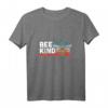 Damen BEE KIND Retro Imker T-Shirt - Witziges Bienen Wortspiel für Honigliebhaber und Imker, perfektes Geschenk zu Weihnachten, Vatertag & Geburtstag
