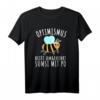 Sumsi mit Po Optimismus Imker Bienen Honig T-Shirt – Klassisch geschnitten, ideal für Natur- und Honigliebhaber