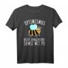 Sumsi mit Po Optimismus Imker Bienen Honig T-Shirt – Klassisch geschnitten, ideal für Natur- und Honigliebhaber