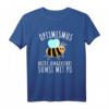 Sumsi mit Po Optimismus Imker Bienen Honig T-Shirt – Klassisch geschnitten, ideal für Natur- und Honigliebhaber