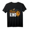 BEE KIND Retro Imker T-Shirt - Witziges Bienen Wortspiel für Honigliebhaber, Imker & Naturliebhaber, Perfektes Geschenk zu Weihnachten, Vatertag, Muttertag & Geburtstag