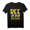 Sei Anders - Be Different Biene Bee Autismus T-Shirt für Unterstützung & Bewusstsein - Perfekt für Kinder, Lehrer & Autism Awareness