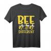 Sei Anders - Be Different Biene Bee Autismus T-Shirt für Unterstützung & Bewusstsein - Perfekt für Kinder, Lehrer & Autism Awareness