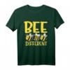 Sei Anders - Be Different Biene Bee Autismus T-Shirt für Unterstützung & Bewusstsein - Perfekt für Kinder, Lehrer & Autism Awareness