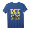 Sei Anders - Be Different Biene Bee Autismus T-Shirt für Unterstützung & Bewusstsein - Perfekt für Kinder, Lehrer & Autism Awareness