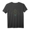 Biene geometrische Blumen des Lebens Yoga T-Shirt – Für gute Stimmung, Naturschutz & positive Energie
