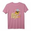 Biene Mayo - Lustiges Flachwitz T-Shirt mit Wortspiel für Bienenfans und Humorliebhaber, Perfektes Geschenk für Jeden Anlass