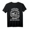 Lustiges Biker Papa T-Shirt zum HapKoala - Coole Geschenkidee für Vatertag & Geburtstag für Motorradfahrer Vater