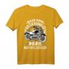 Lustiges Biker Papa T-Shirt zum HapKoala - Coole Geschenkidee für Vatertag & Geburtstag für Motorradfahrer Vater