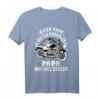 Lustiges Biker Papa T-Shirt zum HapKoala - Coole Geschenkidee für Vatertag & Geburtstag für Motorradfahrer Vater