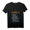 Damen Stand Up For Science Wissenschaft Klimawandel Friede T-Shirt mit V-Ausschnitt – Perfektes Geschenk für Umwelt- und Wissenschaftsbegeisterte