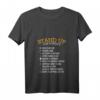 Damen Stand Up For Science Wissenschaft Klimawandel Friede T-Shirt mit V-Ausschnitt – Perfektes Geschenk für Umwelt- und Wissenschaftsbegeisterte