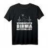 Katzenlady Hauskatze Haustier T-Shirt – Perfektes Geschenk für Katzenliebhaber & Katzenmamas