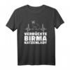 Katzenlady Hauskatze Haustier T-Shirt – Perfektes Geschenk für Katzenliebhaber & Katzenmamas