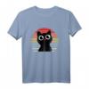 Vintage Katze Katzen Langarmshirt – Perfekt für Katzenliebhaber, Katzenmamas & -papas, mit niedlichem Design für alle Katzenfans
