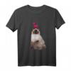 Süßes Birma Katze und Herzen T-Shirt - Niedliches Katzenmotiv für Katzenliebhaber & Tierfreunde